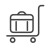 Moving Luggage Icon