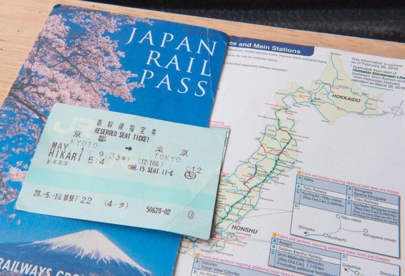 JR Ticket Japan rail pass