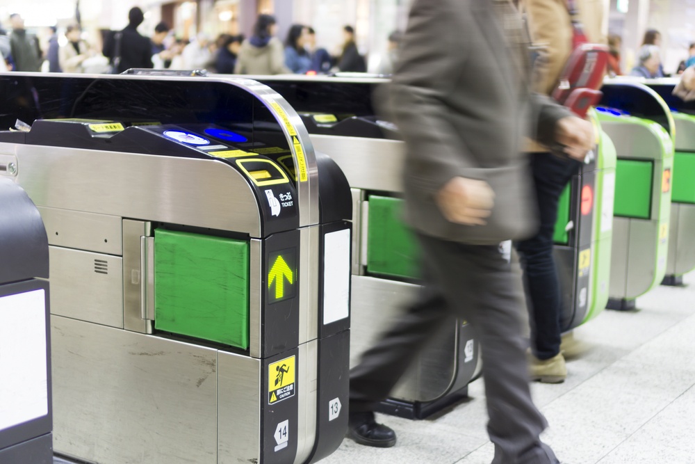 Station automatic ticket Tokyo